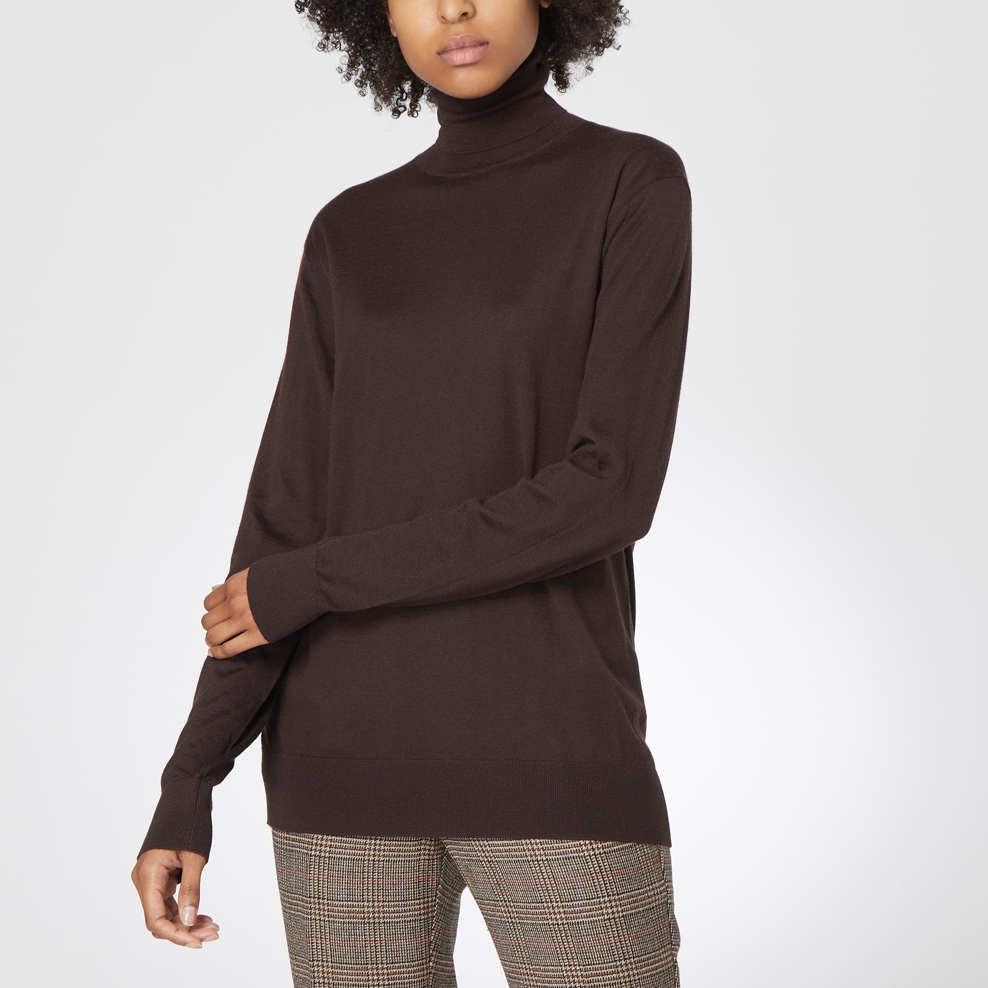 Cashmere-Silk Blend Sweater